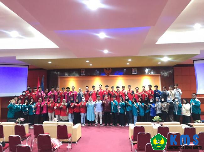 77 Mahassiwa Universitas bung Hatta Berlaga di Pekan Olahraga Mahasiswa Sumbar Tahun 2022